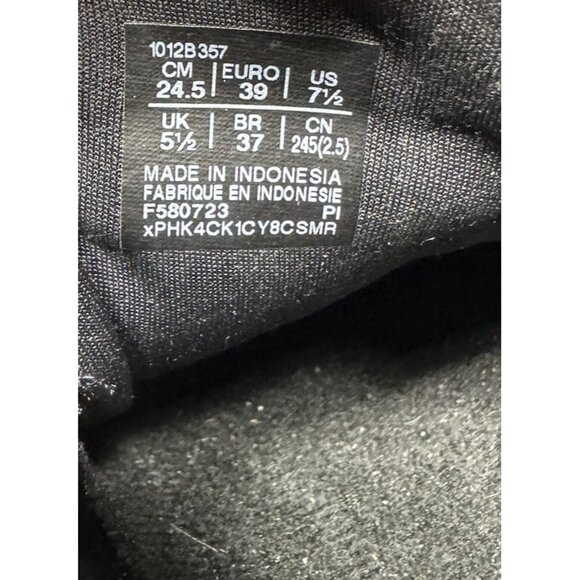 Asics Gel Kayano 30 Black Blue Running Shoes Sneaker 1012B357 Women’s Sz 7.5 - Picture 7 of 8